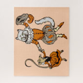 Puzzle souris dansant avec un chat (Vertical)