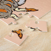 Puzzle souris dansant avec un chat (Côté)