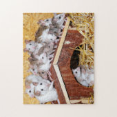 Puzzle Souris de dessus de toit denteuses (Vertical)