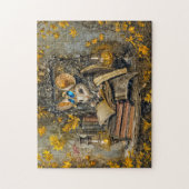 Puzzle Souris de lecture steampunk (Vertical)