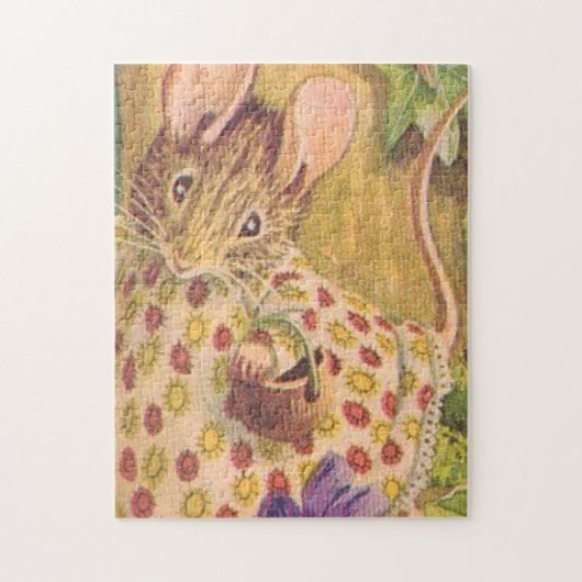 Puzzle Souris du chalet - Beatrix Potter (Vertical)