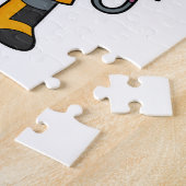 Puzzle Souris en boîte avec gants de boxe (Côté)