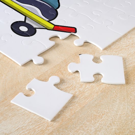 Puzzle Souris en skate avec skateboard (Côté)