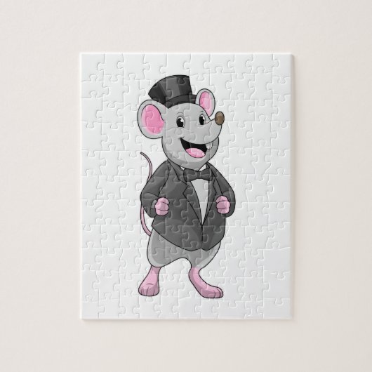 Puzzle Souris en tant que chambre avec ruban (Vertical)