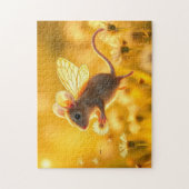 Puzzle Souris Fée dans le jardin (Vertical)