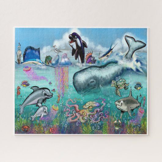 Puzzle Sous la mer (Horizontal)