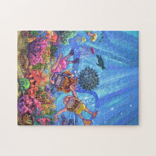 Puzzle Sous la mer (Horizontal)