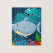Puzzle Sous la mer Vie Requin algues Corail (Vertical)