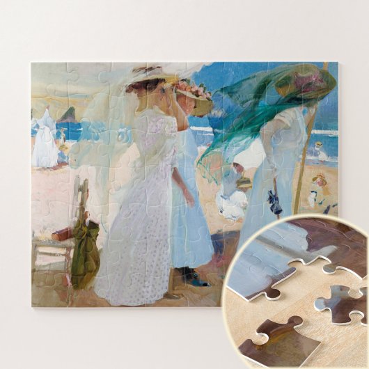 Puzzle Sous l'aile, Joaquín Sorolla