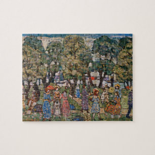 Puzzle Sous les arbres par Maurice Prendergast, Beaux-art