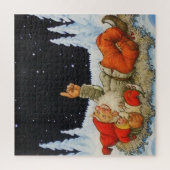 Puzzle "Sous les étoiles" Gnomes de Jenny Nystrom (Vertical)