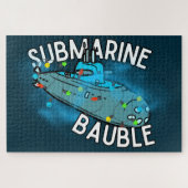 Puzzle Sous-marin, bauble, noël (Horizontal)