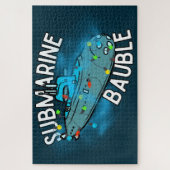 Puzzle Sous-marin, bauble, noël (Vertical)