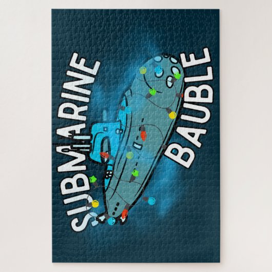 Puzzle Sous-marin, bauble, noël (Vertical)