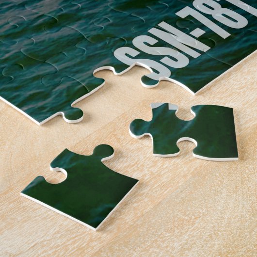 PUZZLE SOUS-MARIN D'ATTAQUE RAPIDE DES ÉTATS-UNIS - SSN-7 (Côté)