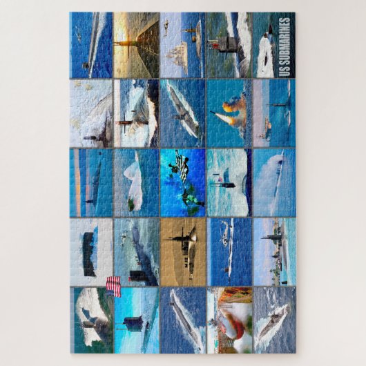 Puzzle SOUS-MARINS US "Montage" (Vertical)