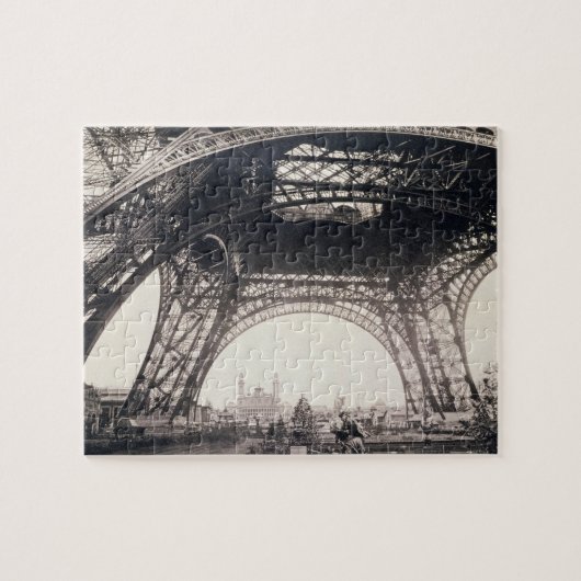 Puzzle Sous Tour Eiffel, avant de monter, de "L (Horizontal)