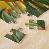 Puzzle Sous un ciel de tulipes (Côté)