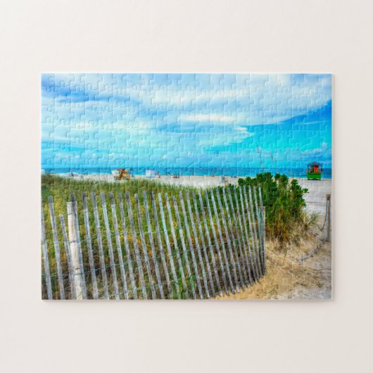 Puzzle South Beach Florida. (Horizontal)