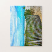 Puzzle South Beach Florida. (Vertical)