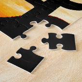 Puzzle Southwestern Desert Landscape Cactus Sunrise Image (Côté)