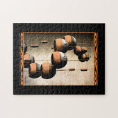 Puzzle Southwestern Spiraled Clay Vent Chimes Encore Vie (Horizontal)