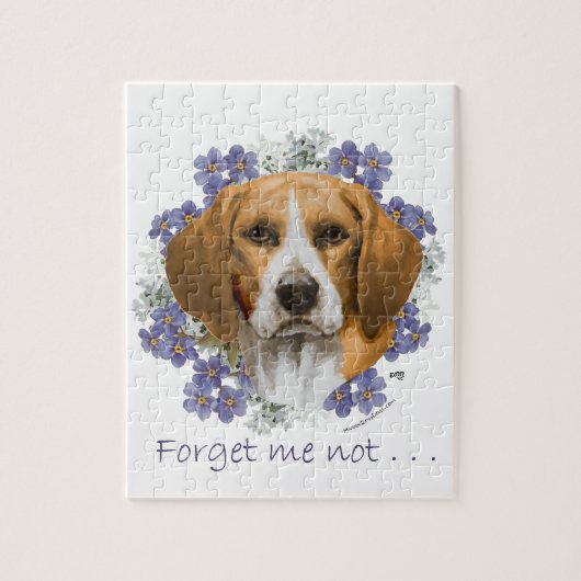 Puzzle Souvenir Beagle (Vertical)