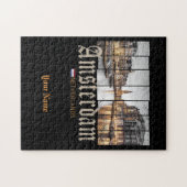 Puzzle Souvenir d'Amsterdam Netherlands (Horizontal)