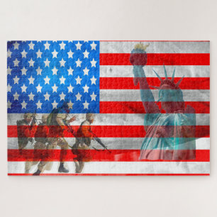 Puzzle Souvenir de notre deuxième guerre mondiale des tra