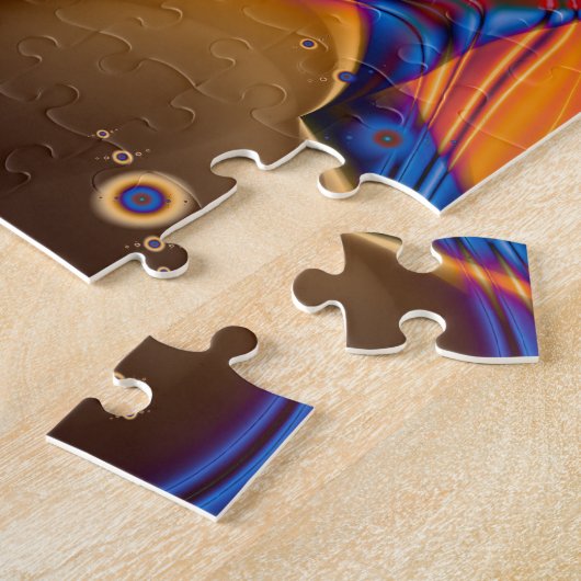 Puzzle Souvenirs abstraits de fractale (Côté)