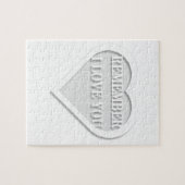 Puzzle Souviens-toi que je t'aime (Horizontal)