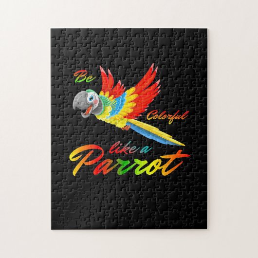 Puzzle Soyez Coloré Comme Un Perroquet (Vertical)