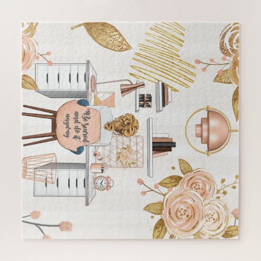 Puzzle Soyez Effrayé & Faites-Le De Toute Façon (Horizontal)