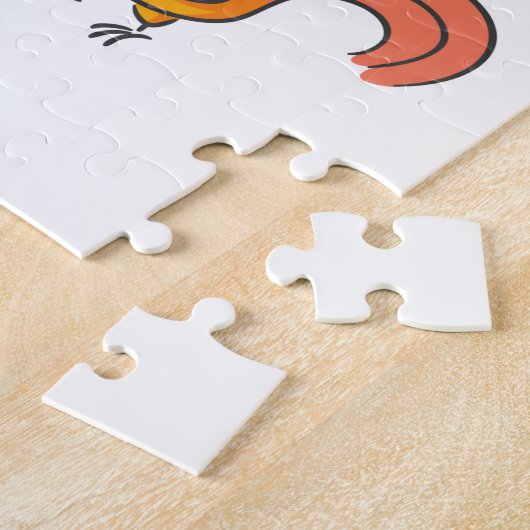 Puzzle Soyez gentil avec toutes sortes mignonnes caricatu (Côté)
