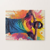 Puzzle Soyez libres et gays  (Horizontal)