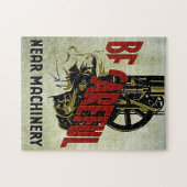 Puzzle Soyez prudent près de la machinerie - affiche de s (Horizontal)