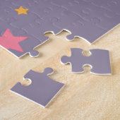 Puzzle Soyez une fille mignonne avec l'art positif Fleur (Côté)