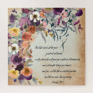 Puzzle Soyez votre guide, mélange floral automnal