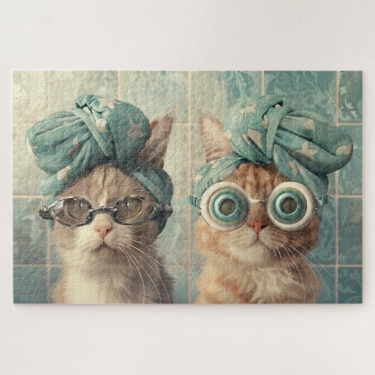 Puzzle Spa Kittens (Horizontal)