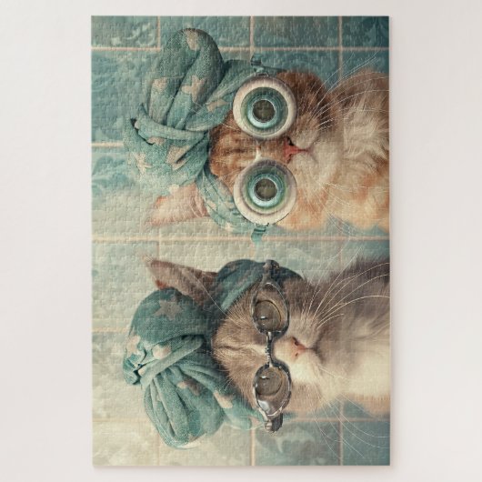 Puzzle Spa Kittens (Vertical)