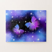 Puzzle Space Fantasy Butterflies Cosmic (Horizontal)