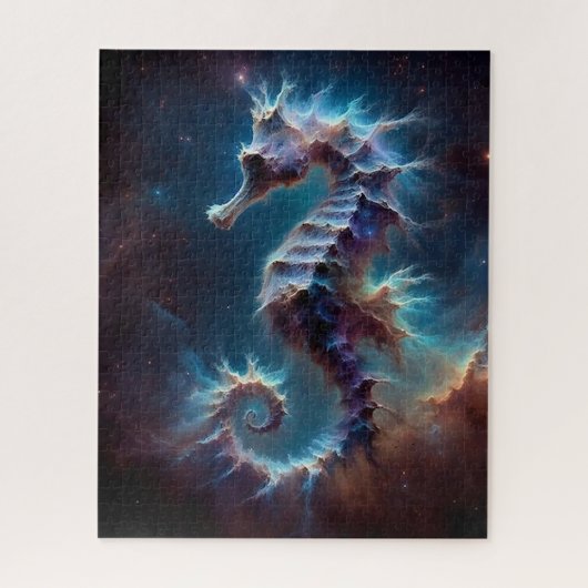 Puzzle Space Seahorse (Vertical)
