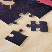 Puzzle Space Sharks and Meditation Art (Côté)