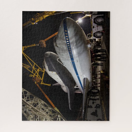 Puzzle Space Shuttle Enterprise au-dessus de 747 (Vertical)