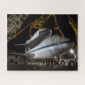 Puzzle Space Shuttle Enterprise au-dessus de 747 (Horizontal)