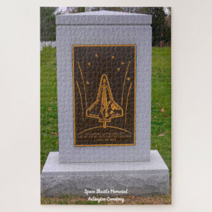 Puzzle Space Shuttle Memorial Arlington Cemetery