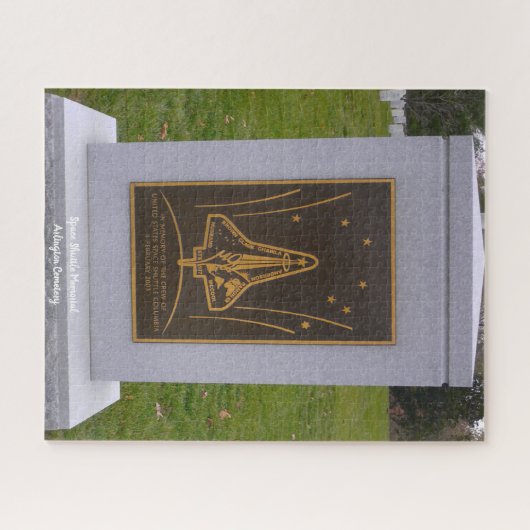 Puzzle Space Shuttle Memorial Arlington Cemetery (Horizontal)