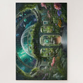 Puzzle Space Station Garden (Vertical)