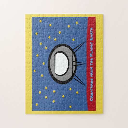 Puzzle Spaceman (Vertical)