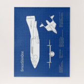Puzzle SpaceShipOne - Plan directeur d'avion ABD (Vertical)